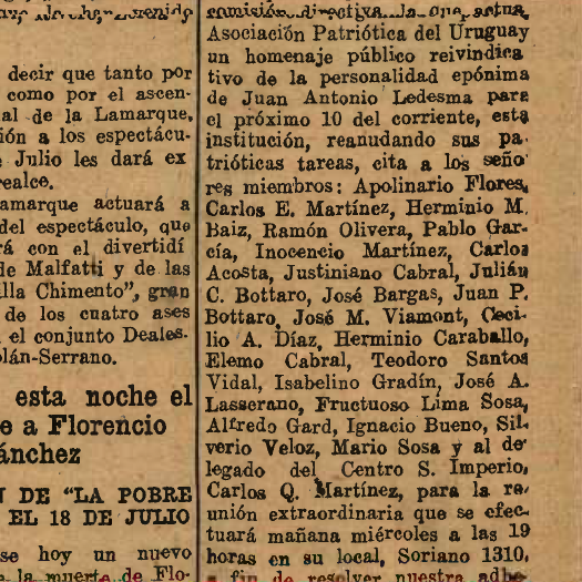 asociación patriotica del uruguay